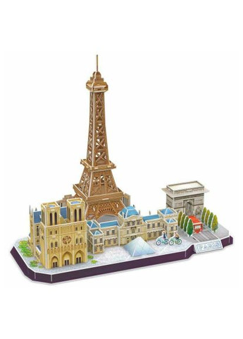 Пазл Cubic Fun (MC254h) CubicFun City line Paris (366155996)