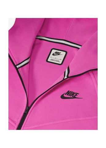 Женская толстовка Sportswear Tech Fleece Windrunner Pink Nike (365962169)
