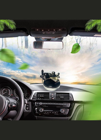 Ароматизатор салону автомобіля Y-5 Airplane на сонячній батареї, Silver VHG (360771926)