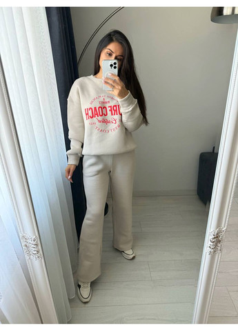 🆕Теплий костюм зі стильною кофтою oversize (заміри в описі) GD/GL Модний простір (366437973)