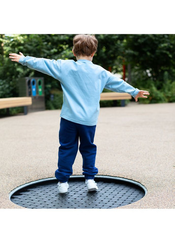 Голубой лонгслив Trendy Tot