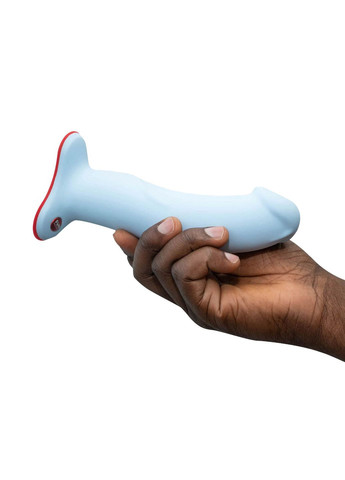 Фаллоимитатор THE BOSS STUB, нежно-голубой, реалистичная текстура, диаметр 4,1 см Fun Factory (335389659)