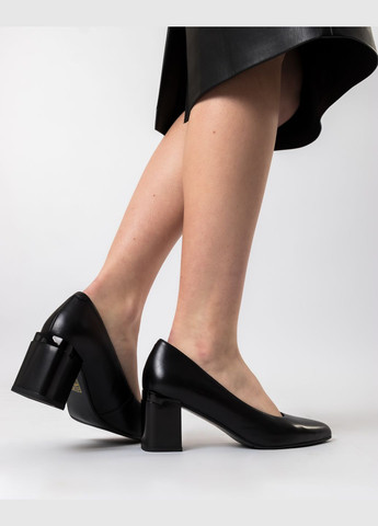 Lady Marcia Туфлі (1985Т) чорний з натуральна шкіра, — (328913885)