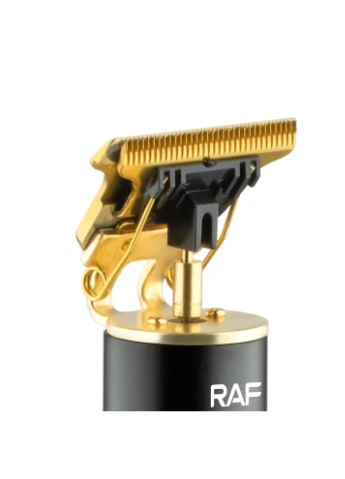Тример акумуляторний для бороди та волосся R.437 з дисплеєм 5W Black (3_04015) RAF (395879836)