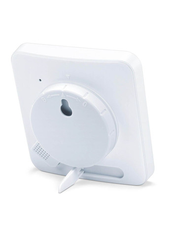 Термогигрометр, внутр. измерение, темпра, влажность, время, AAAx2, в комплекте, белый Beurer (314833145)