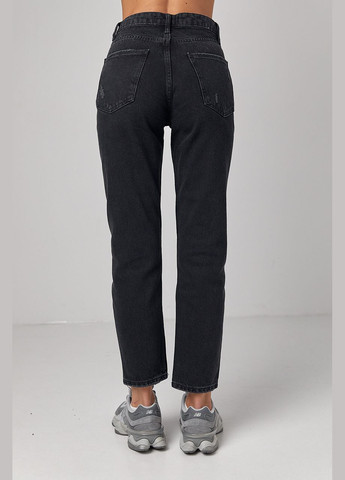 Укороченные женские джинсы МОМ Lurex - (300914727)