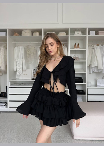 Жіночий костюм з пишною спідницею та топом Avanti (333932807)