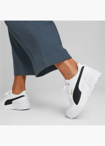 Кроссовки женские Mayze Wedge White 390985-02 Puma белые (332609767)