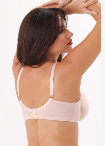 Пудровый бюстгальтер на косточках с мягкой чашкой Kalyna с косточками