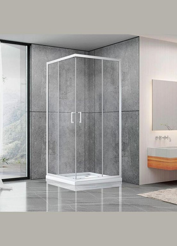 Душова кабіна A-513 90x90x190 прозоре Dusel (333684797)