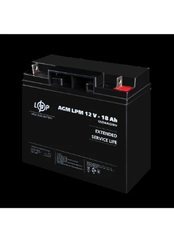 Акумулятор свинцево-кислотний AGM LPM 12 - 18 AH LogicPower (361344622)