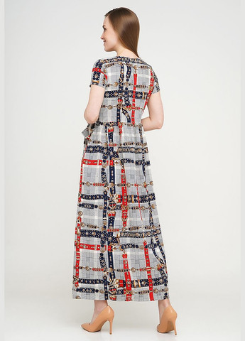 Комбінована джинсова сукня на запах Modniy OAZIS