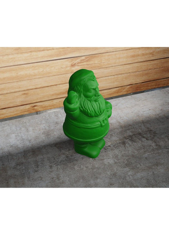 Фігурка. Рокобільний Санта Клаус (святий Миколай, дід мороз) з піднятою рукою ЗаСвіт (280940481)