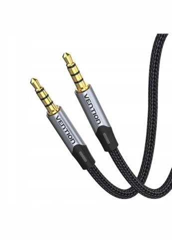 Кабель TRRS 3.5MM Male to Male Aux Cable 2M Gray (BAQHH) Vention (300686929)