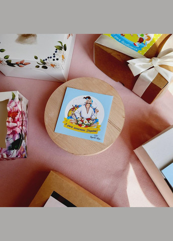 Солодкий подарунковий набір у шпоновій коробочці, дівчині чи подрузі. Царство Меду (330027818)