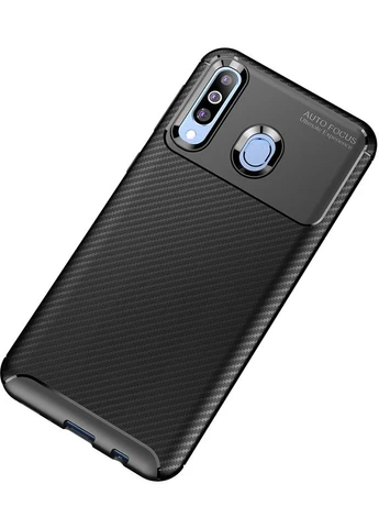 Чехол-накладка TPU Carbon Fiber 1,5mm Case Samsung Galaxy A40s/M30 Black Toto (301836113)