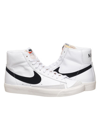 Белые демисезонные кроссовки мужские blazer mid '77 vintage (bq6806-100) Nike