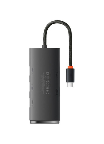 USBхаб Lite Series 4in1 Black (37802) Baseus (306614275)