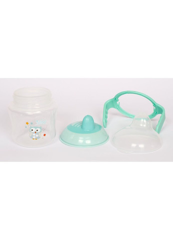 Поїльник-непроливайка, з м'яким носиком, 6+ міс., 150 мл, зелений () Lindo LI 710 зел (370269090)