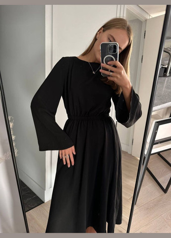 Чорна вишукана жіноча сукня SAVOY BRAND