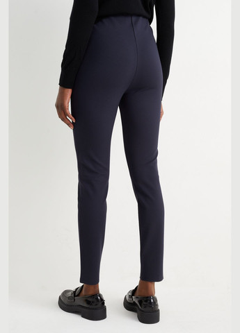 Темно-синие демисезонные леггинсы из вискозы C&A