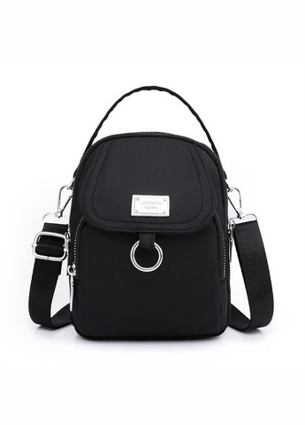 Женская мини-сумка через плечо Livsy Black Italian Bags (290253812)