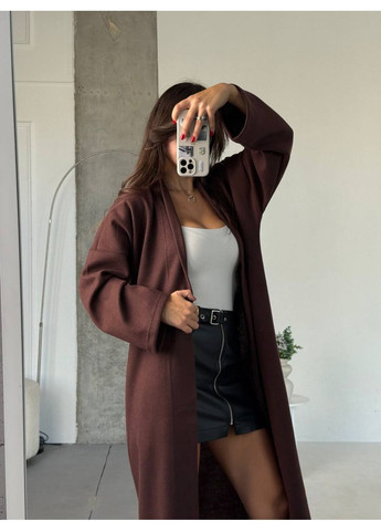 Коричневый демисезонный кардиган Гермес