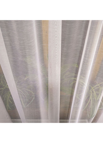 Занавеска кухона готова короткая Классик бамбук пудра No Brand (372134019)