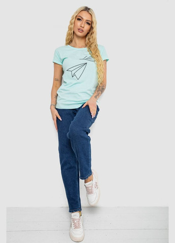 Футболка женская с принтом, 244R2217 Ager - (365076738)