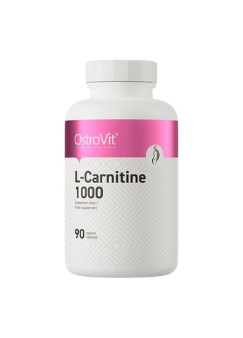 Жиросжигатель L-Carnitine 1000, 90 таблеток Ostrovit (293342434)