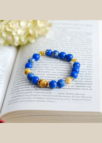 Браслет на гумці натуральний Варісцит, Котяче Око +вставки колір золото фур-ра гіп-ний сплав d-10х6мм L-18см No Brand браслет (303283210)