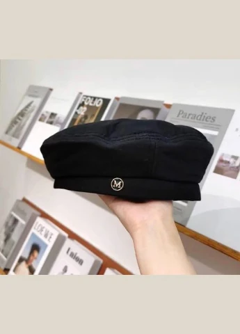 Берет жіночий чорний No Brand Берет (316323944)