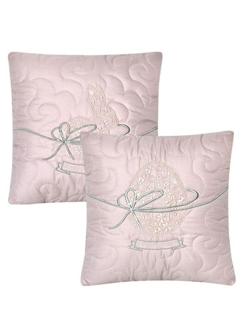 Набор декоративных подушек 40x40 см 2 шт Большой, подушка с вышивкой, праздничный декор. IDEIA (334726860)