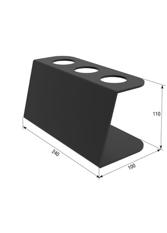 Подставка под 3 вафельных рожка. акрил 3 мм. Ekostar (372833915)