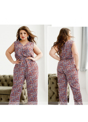 Комбинезон Liton красный штапель