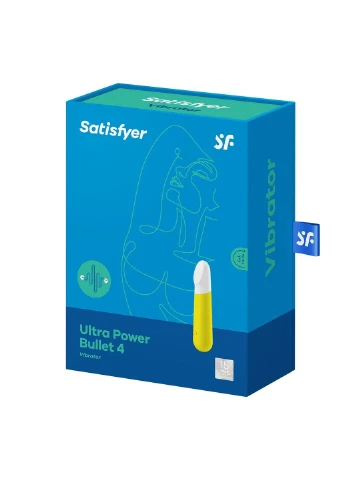 Вибропуля перезаряжаемая Ultra Power Bullet 4 Yellow Satisfyer (298349544)