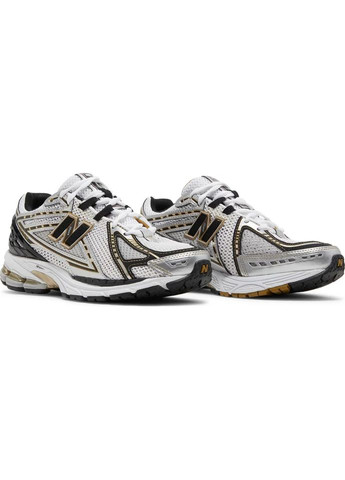 Сірі кросівки 1906r white metallic gold homme - m1906ra No Brand