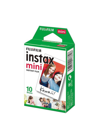Набір камера Instax Mini 12, Фотопапір 50 шт, Чохол, Фотоальбом 108 фото Білий Fujifilm (329191782)