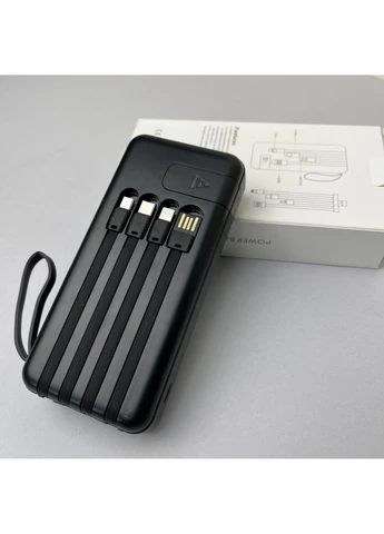 Bank Super с кабелем USB+Micro+Type-C+Lightning (20000mAh) Power (402274597)