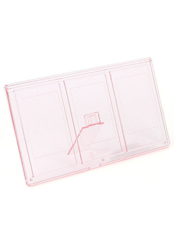 Фоторамка на 3 фото прозора для Instax Mini Рожевий Fujifilm (329191938)