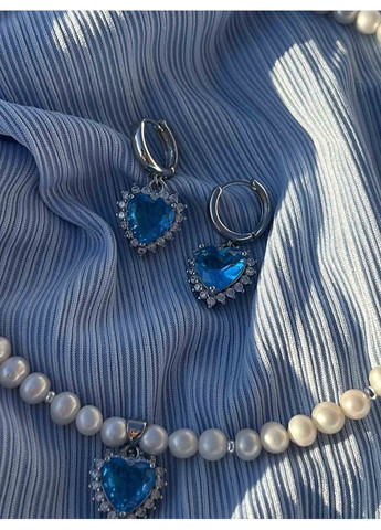 Сережки "Серце океану" 5529 LeBijou (367580310)