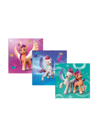 Детские Пазлы 3 в 1 My Little Pony "Зипп и Санни" DoDo 200384 DoDo Toys (301834538)