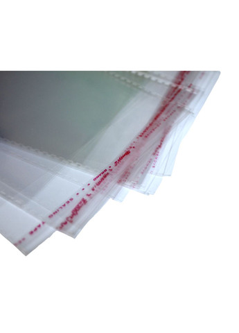 Пакети Фасувальні поліетиленові з клейкою стрічкою 12.5х16 без отвору/0.3мм/20шт FROM FACTORY PF1216 (339104190)