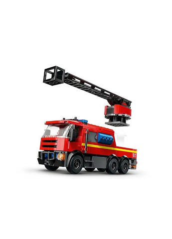 Конструктор - Пожежне депо з пожежною машиною колір різнокольоровий ЦБ-00241969 Lego (282818371)
