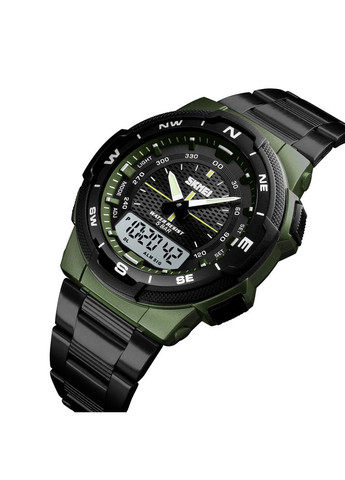 Годинники 1370AG Army Green для чоловіків спортивні кварцові з будильником та секундоміром ProDobro (367264585)