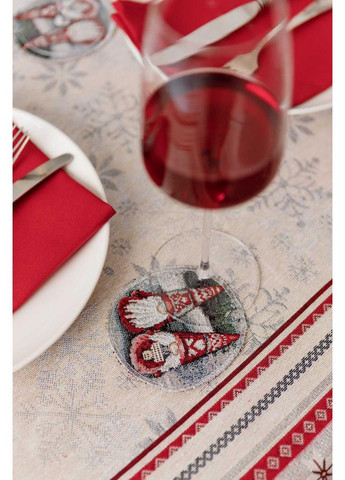 Скатерть гобеленовая Snowfall 135х300 см Прованс (367261792)