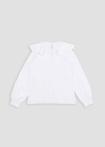 Блуза для дівчинки колір білий ЦБ-00253494 Yuki (300359745)