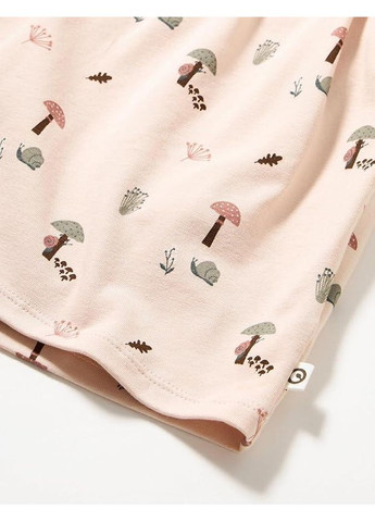 Світло-рожева дитяча сукня-боді для дівчинки світло-рожева (251112102) Green Cotton (370372506)