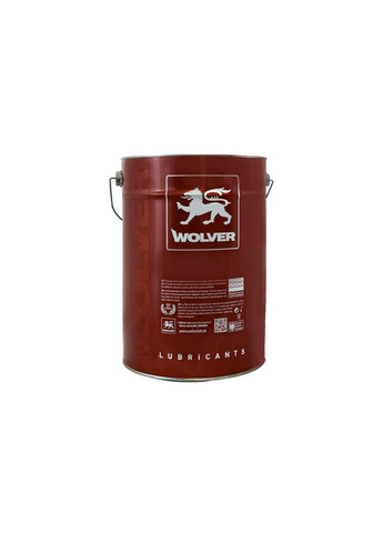 Автомобильное моторное масло Turbo Evolution 15W-40 20л Wolver (352761918)