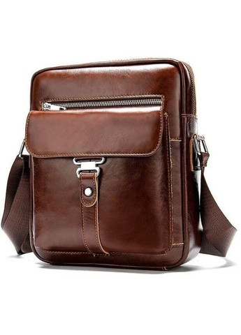 Сумка стильна чоловіча 14829 Коричнева Vintage (366880930)